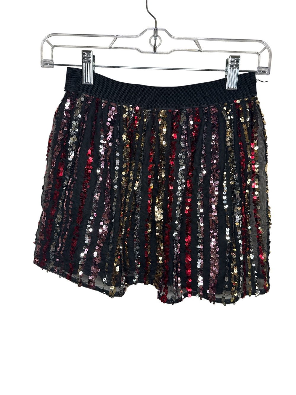 365 Kids Garanimals Sequin Striped Skirt Size 10 Festive
